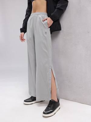 HRX by Hrithik Roshan Solid Women Blue Track Pants