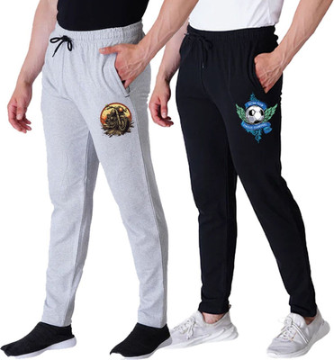Kartblack Solid Men Multicolor Track Pants