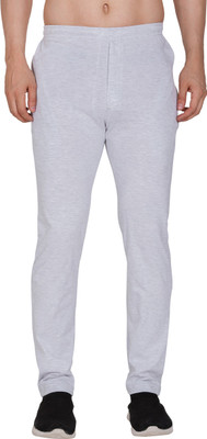 beUNIQ Solid Men Grey Track Pants