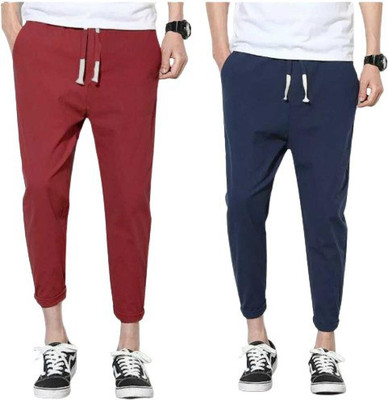 BE SWADESHI Self Design Men Grey Track Pants