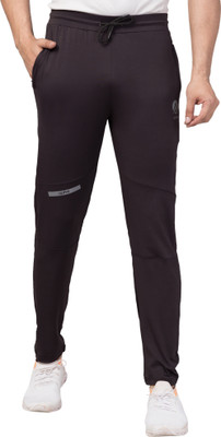 Aphe Fashion Solid Men Black Track Pants