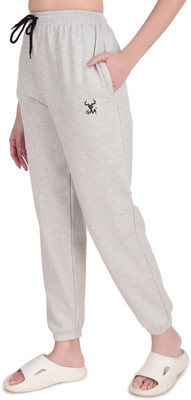 GAA Solid Men & Women Grey Track Pants