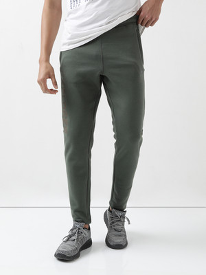 Wildcraft Solid Men Olive Track Pants
