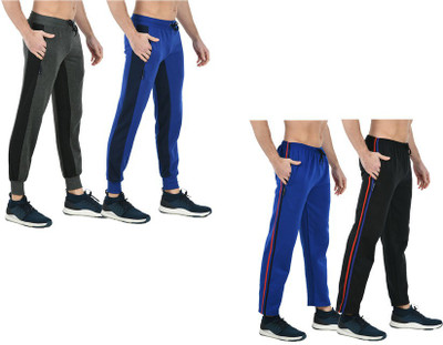 KAVYA Striped Men Multicolor Track Pants