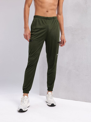 HRX by Hrithik Roshan Solid Men Green Track Pants