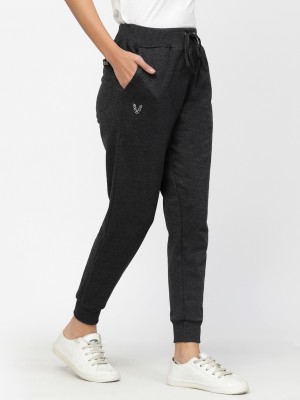 UZARUS Solid Women Grey Track Pants