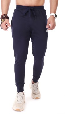 Jygma Solid Men Dark Blue Track Pants