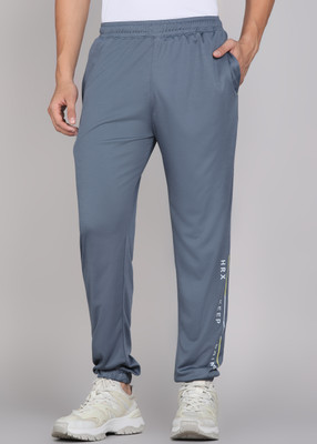 HRX by Hrithik Roshan Graphic Print Men Grey Track Pants