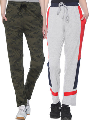 HouseOfCommon Solid Women Multicolor Track Pants