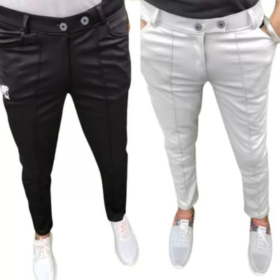 HouseOfCommon Solid Men Multicolor Track Pants