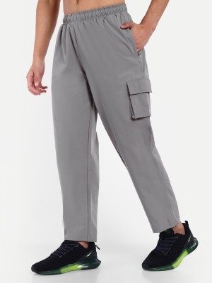 SIAPA Solid Men Grey Track Pants