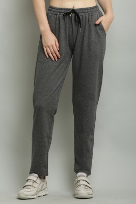 SARVA CLOTHINGS Self Design Women Grey Track Pants