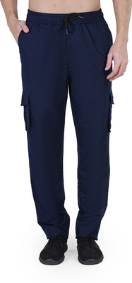 Alexon Solid Men Blue Track Pants