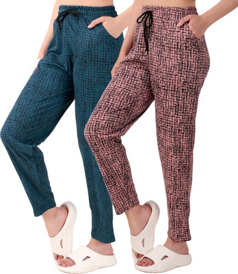GAA Printed Women Multicolor Track Pants