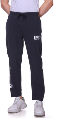 XENIOS Solid Men Grey Track Pants
