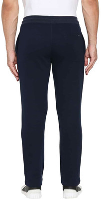 BASICS Solid Men Dark Blue Track Pants