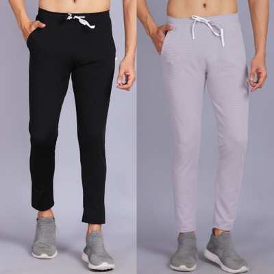 MATTILA Solid Men Black, Grey Track Pants