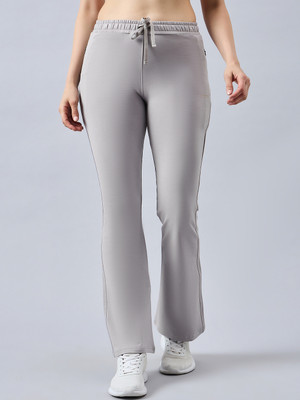 Femea Solid Women Grey Track Pants