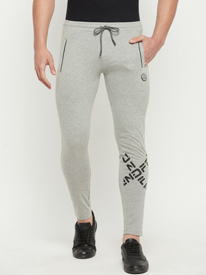 DUKE Printed Men Grey Track Pants