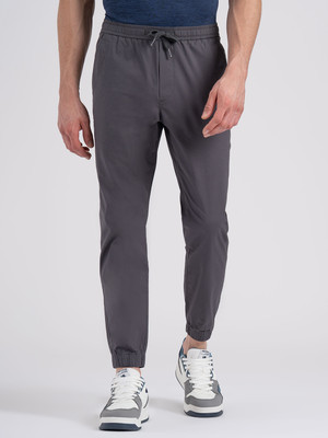 RED TAPE Solid Men Grey Track Pants