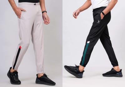 jorkk Solid Men Multicolor Track Pants