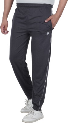 BLACK COOL Solid Men Grey Track Pants