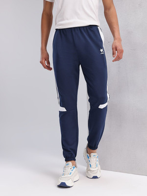 HRX by Hrithik Roshan Solid Men Blue Track Pants