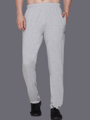 Zeffit Solid Men Grey Track Pants
