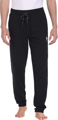 U.S. POLO ASSN. Solid Men Black Track Pants