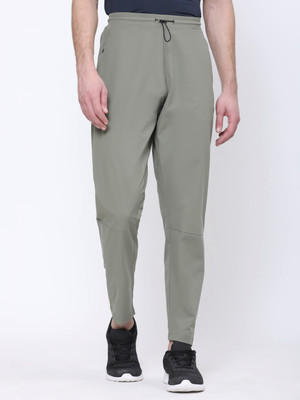 DIDA Self Design Men Dark Green Track Pants