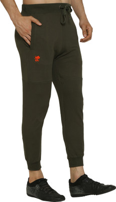 gc naksum Printed Men Olive Track Pants