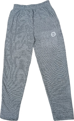 MRB Self Design Men White Track Pants