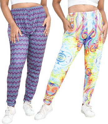 RAPL BHARAT Printed Women Multicolor Track Pants