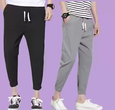 Mehmeti Solid Men Multicolor Track Pants