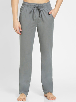 JOCKEY Solid Men Grey Track Pants