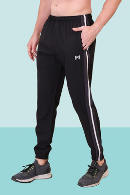 MR MAGISTER SPORTS Solid Women Black Track Pants