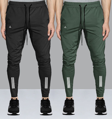 AVOLT Striped Men Multicolor Track Pants