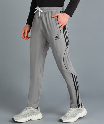 GNOCKFACE Solid Men Grey Track Pants