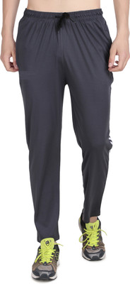 L Fashion Jeans Striped Men Grey Track Pants