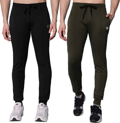 NGT Striped Men Multicolor Track Pants