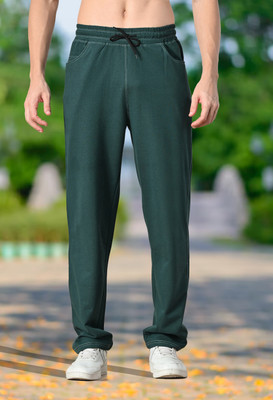 UNICUS APPAREL Solid Men Dark Green Track Pants