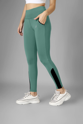 NEXSUS APPARELS Solid Women Light Green Track Pants