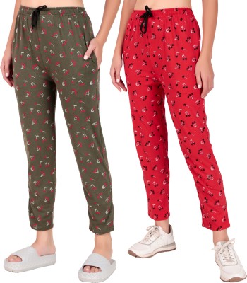 JECKWARD Printed Women Multicolor Track Pants