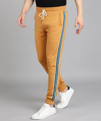 Alan Jones Solid Men Brown Track Pants