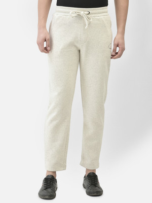 CRIMSOUNE CLUB Solid Men White Track Pants