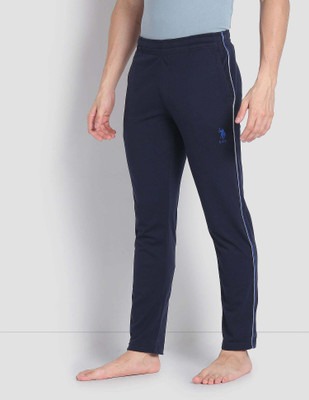 U.S. POLO ASSN. Solid Men Dark Blue Track Pants