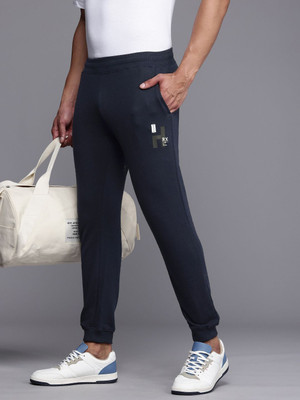 HRX by Hrithik Roshan Printed Men Blue Track Pants