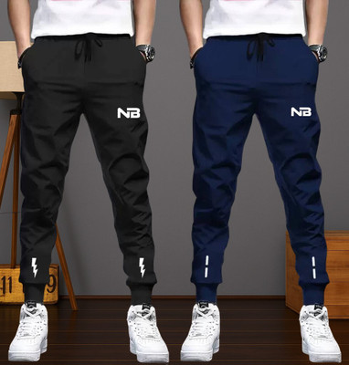 Conway Printed Men Blue, Blue Track Pants