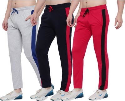 FASHA Striped Men Multicolor Track Pants