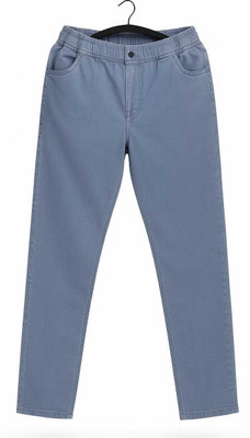 RFD Solid Men Light Blue Track Pants